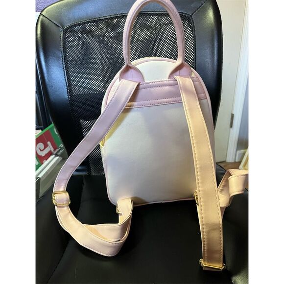 Loungefly Sailor Moon Pastel Mini Backpack Floral Magical Theme - Picture 3 of 4